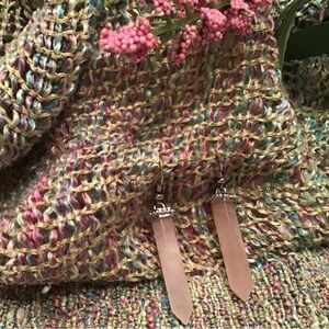 Rose Quartz Earrings